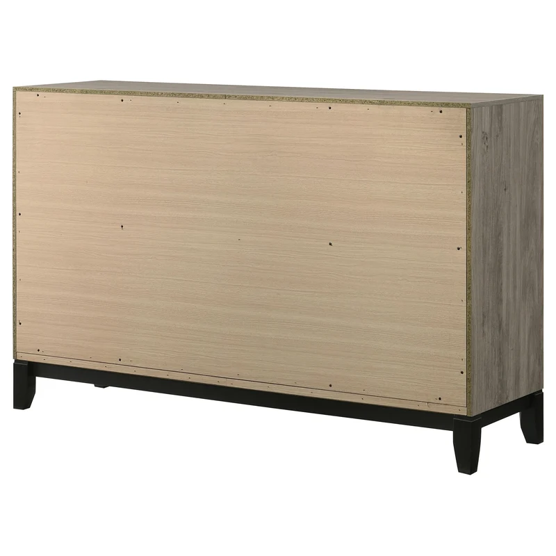 Coaster Furniture Valen 215913 6-drawer Bedroom Dresser Cabinet - Light Taupe