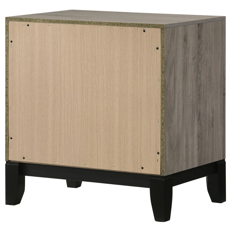 Coaster Furniture Valen 215912 2-drawer Nightstand Bedside Table - Light Taupe