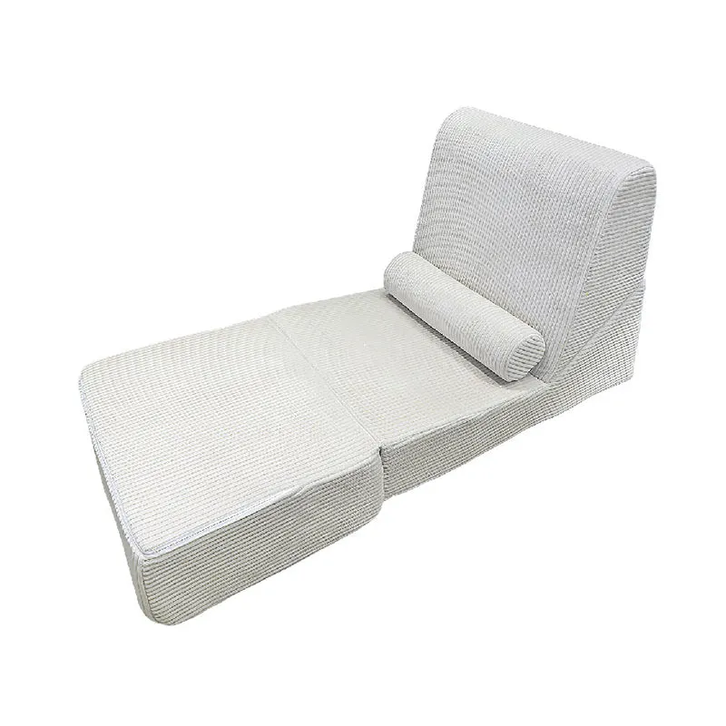 Modern Modular Corduroy Compressed Sofa - Vacuum Compressed Convertible Lounge Chair For Living Room
