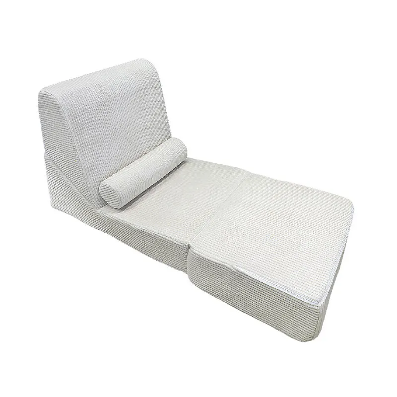 Modern Modular Corduroy Compressed Sofa - Vacuum Compressed Convertible Lounge Chair For Living Room