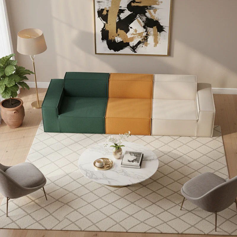 Multi-Functional Compressible Sofa - Nordic Perfect For Small Spaces & Easy Storage For Living Room & Bedroom