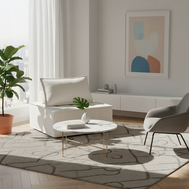 Convenience & Ergonomic Compression Sofa - Nordic Perfect Blend Of Comfort And Functionality For Living Room & Bedroom