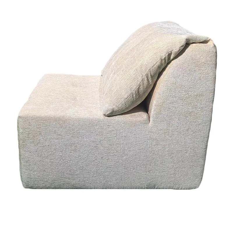 Flexible & Compact Compressible Sofa - Nordic 35D High Resilience Sponge, Frame-Free, Space-Saving For Living Room & Bedroom