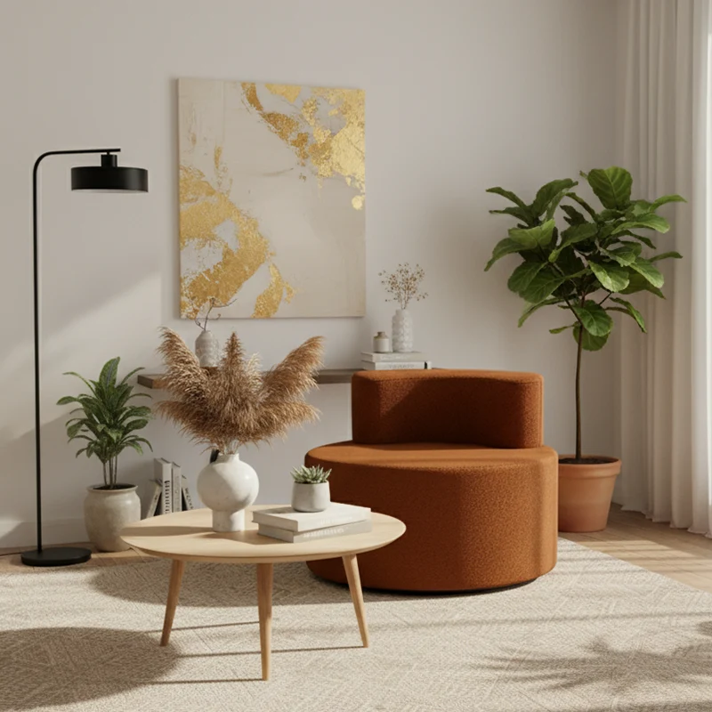 Frame-Free & Space-Saving Compressible Sofa - Nordic Ergonomic Design, 35D High Resilience Sponge For Living Room & Bedroom