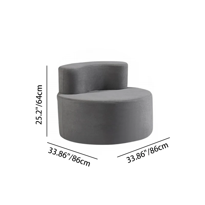 Frame-Free & Space-Saving Compressible Sofa - Nordic Ergonomic Design, 35D High Resilience Sponge For Living Room & Bedroom