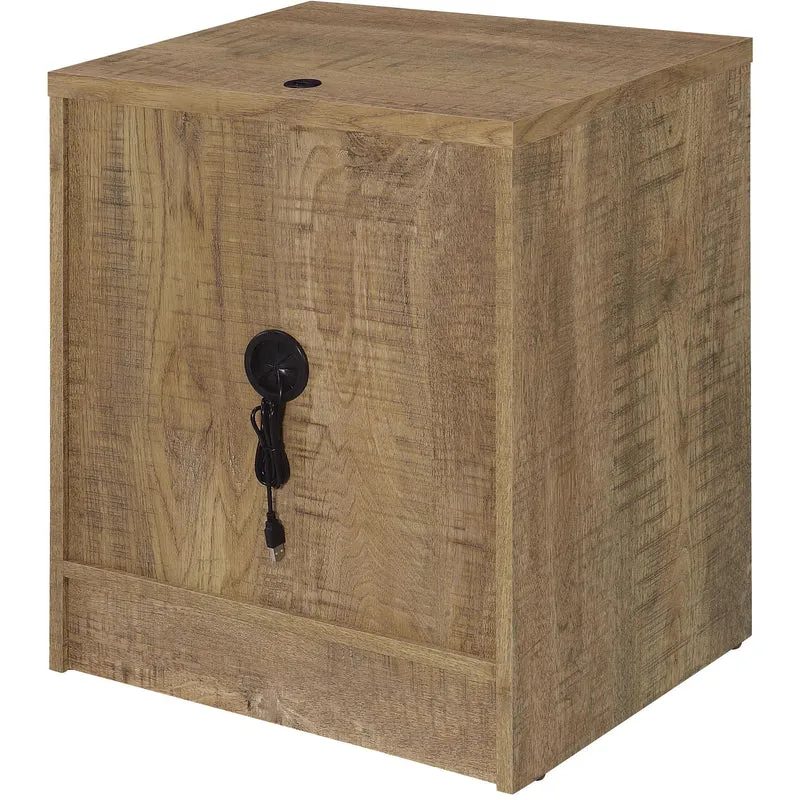 Coaster Furniture Westpark 315902 2-drawer Nightstand LED Lights and USB - Mango