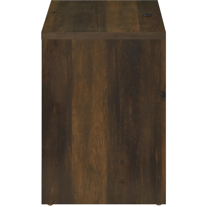 Coaster Furniture Westpark 315882 2-drawer Nightstand LED Lights and USB - Dark Pine