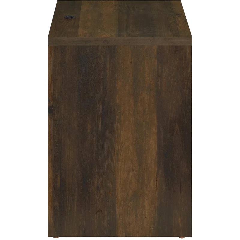 Coaster Furniture Westpark 315882 2-drawer Nightstand LED Lights and USB - Dark Pine