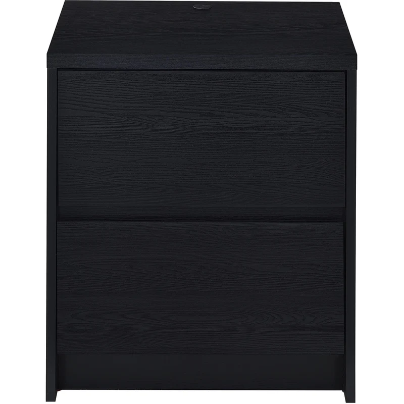 Coaster Furniture Westpark 315852 2-drawer Nightstand LED Lights and USB - Black