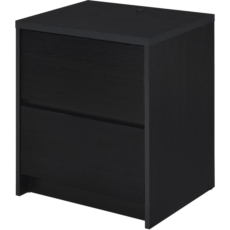 Coaster Furniture Westpark 315852 2-drawer Nightstand LED Lights and USB - Black