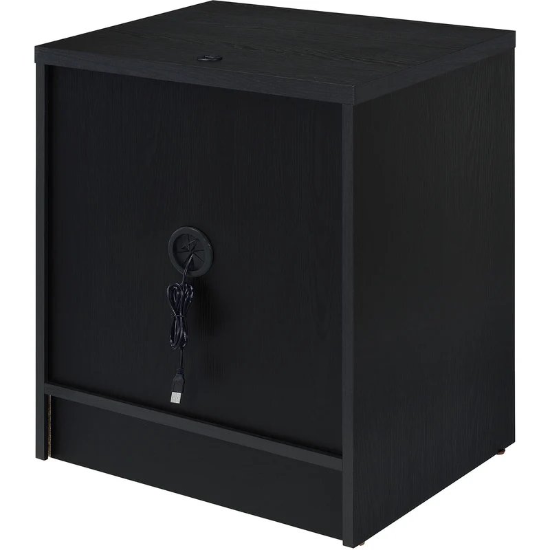 Coaster Furniture Westpark 315852 2-drawer Nightstand LED Lights and USB - Black
