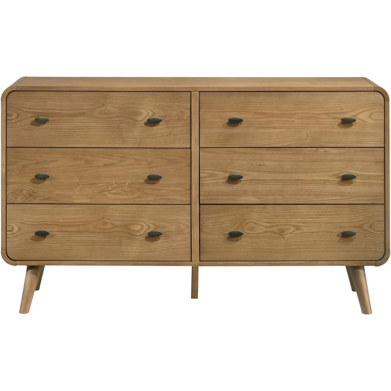 Coaster Furniture Robyn 225093 6-drawer Bedroom Dresser - Light Ash