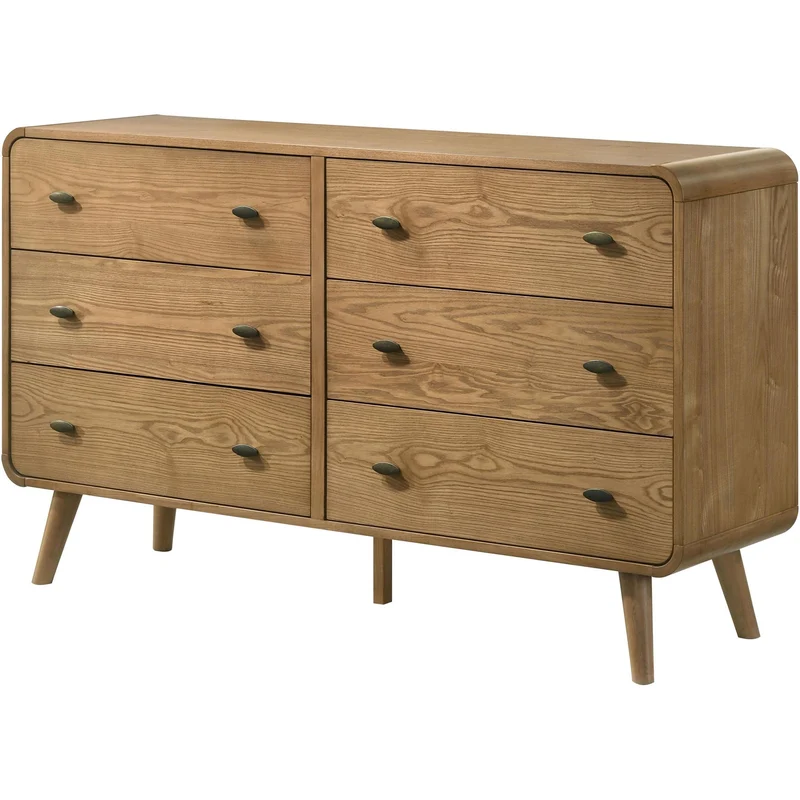 Coaster Furniture Robyn 225093 6-drawer Bedroom Dresser - Light Ash