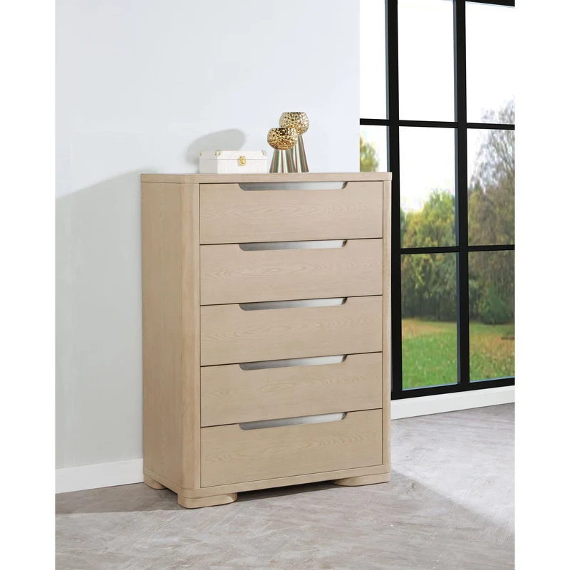 Coaster Furniture Ladera 225085 5-drawer Bedroom Chest - Light Elm