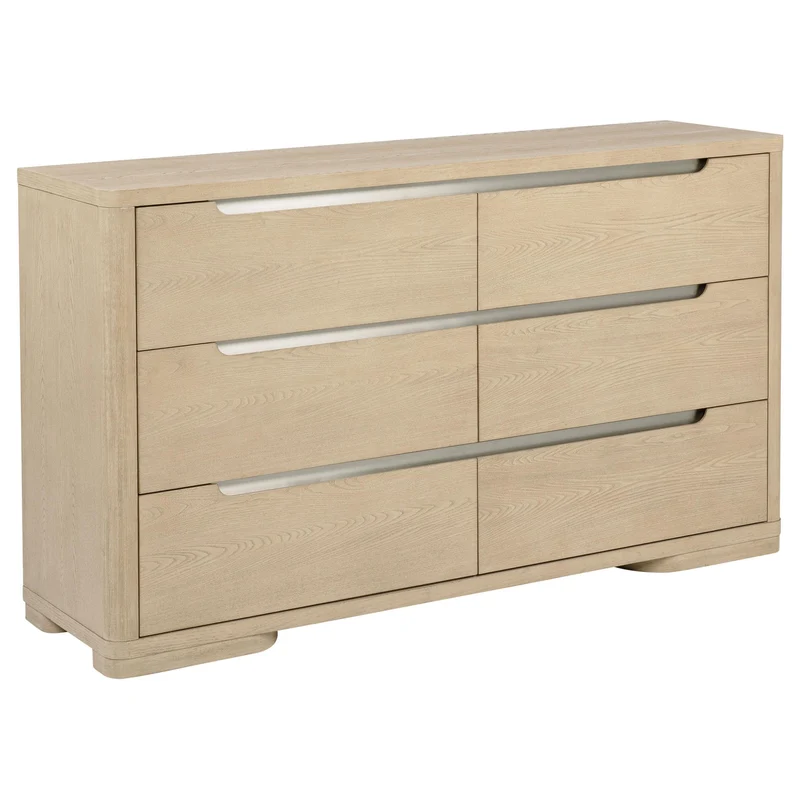 Coaster Furniture Ladera 225083 6-drawer Bedroom Dresser - Light Elm