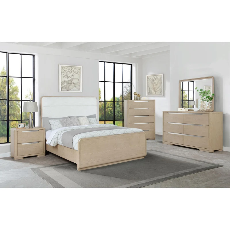 Coaster Furniture Ladera 225083 6-drawer Bedroom Dresser - Light Elm