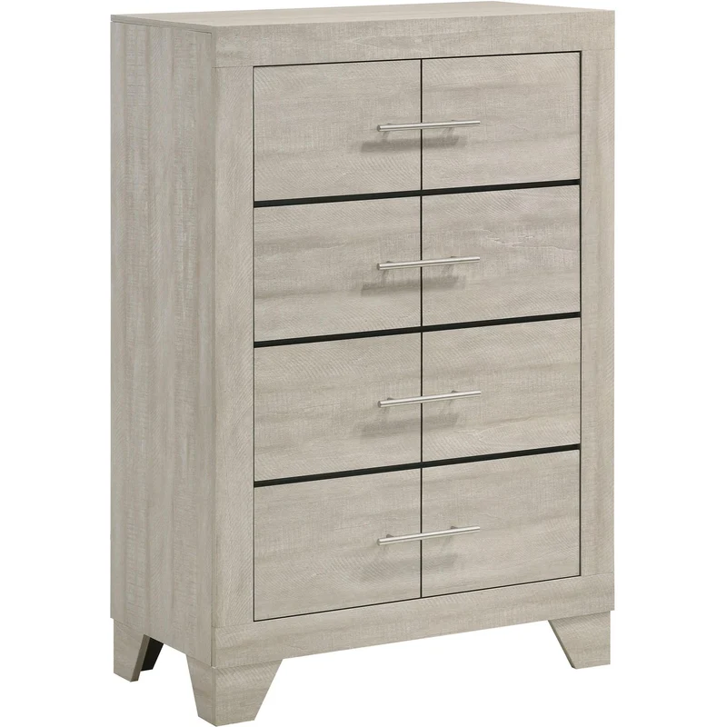 Coaster Furniture Trenton 225065 4-drawer Bedroom Chest - Rustic Cream