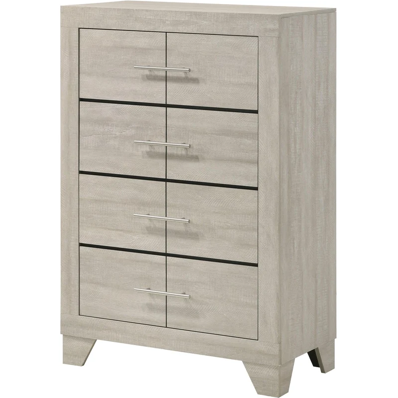 Coaster Furniture Trenton 225065 4-drawer Bedroom Chest - Rustic Cream