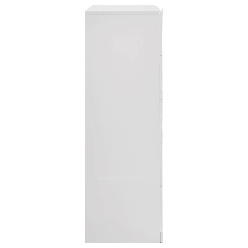 Coaster Furniture Ines 223095 5-drawer Bedroom Chest - White High Gloss