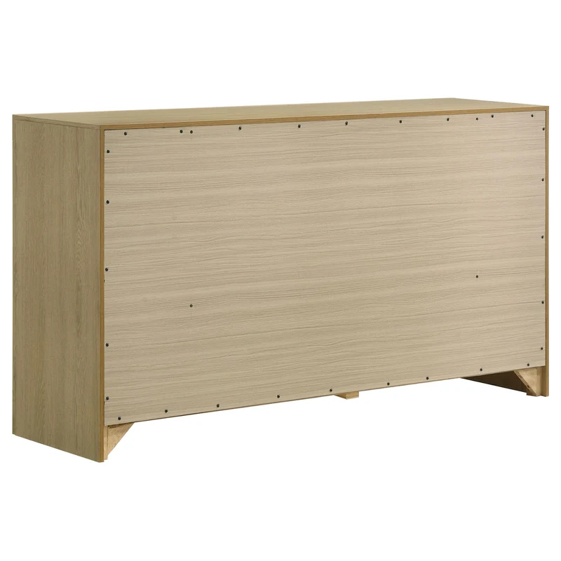 Coaster Furniture Hendricks 222653 6-drawer Bedroom Dresser Storage Cabinet - Light Oak