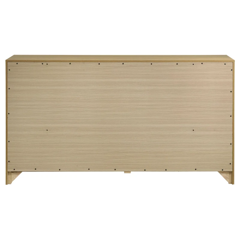 Coaster Furniture Hendricks 222653 6-drawer Bedroom Dresser Storage Cabinet - Light Oak