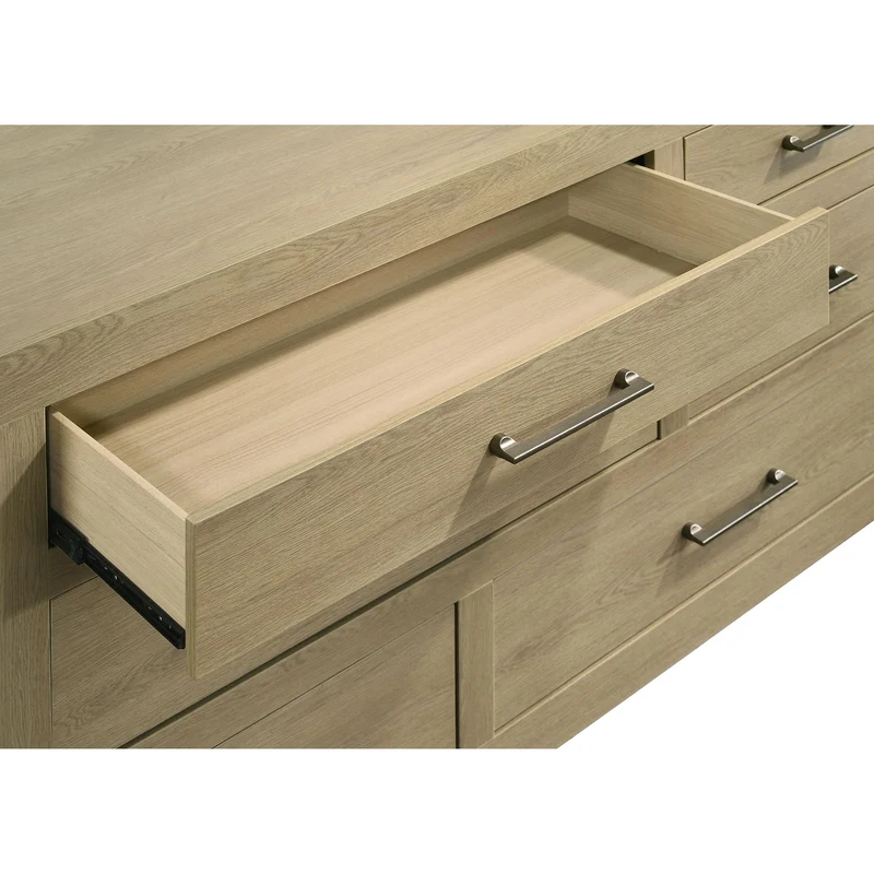 Coaster Furniture Hendricks 222653 6-drawer Bedroom Dresser Storage Cabinet - Light Oak