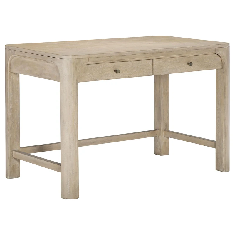 Coaster Furniture Solano 222527 2-drawer Makeup Table Vanity Desk - Weathered Mango