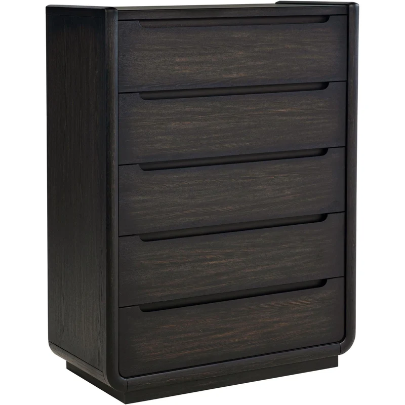 Coaster Furniture Leandro 222495 5-drawer Bedroom Chest - Burnished Black