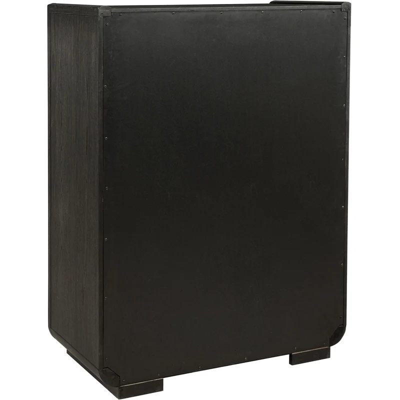 Coaster Furniture Leandro 222495 5-drawer Bedroom Chest - Burnished Black