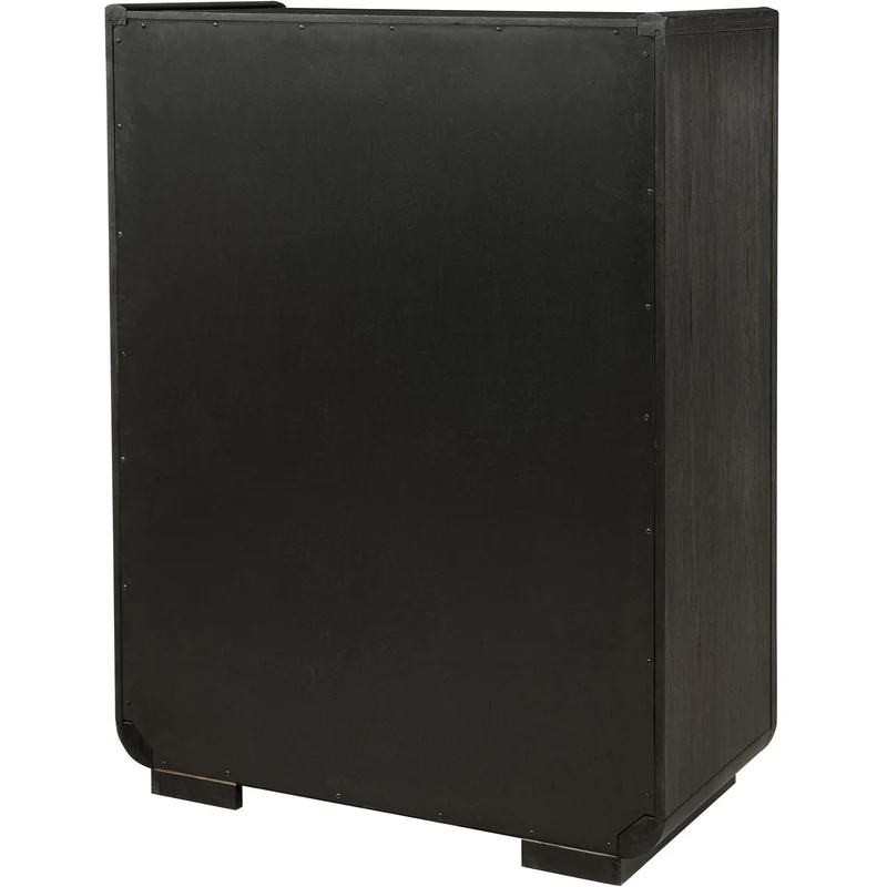 Coaster Furniture Leandro 222495 5-drawer Bedroom Chest - Burnished Black