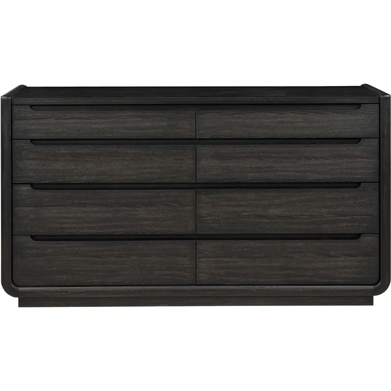 Coaster Furniture Leandro 222493 8-drawer Bedroom Dresser Cabinet - Burnished Black