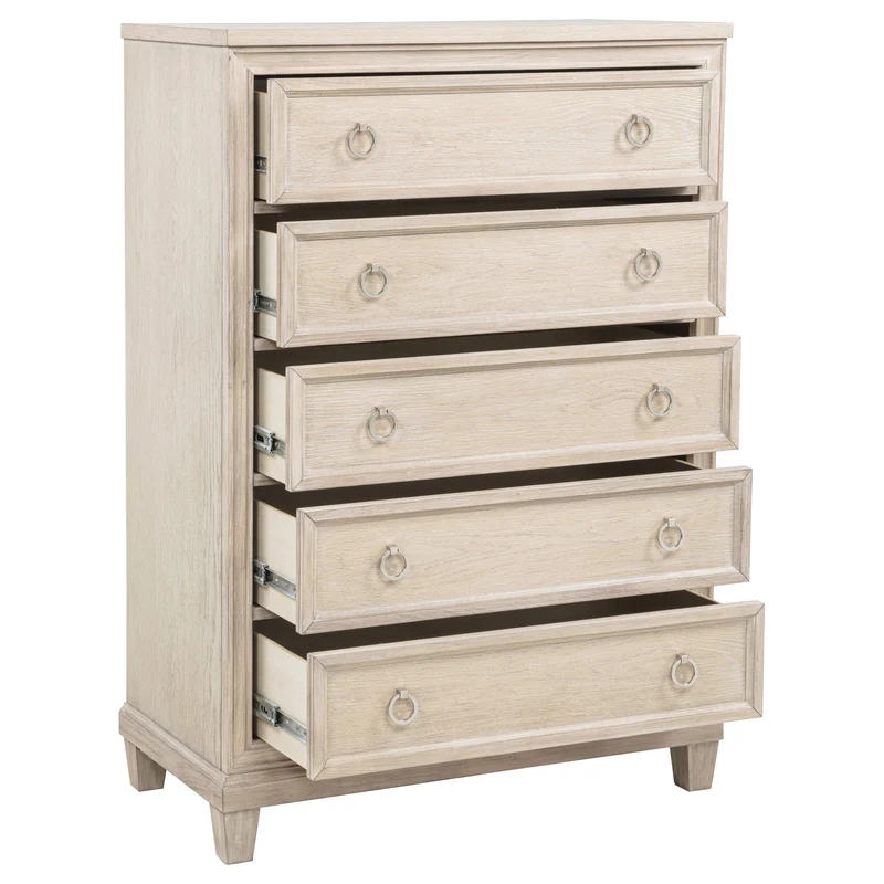 Coaster Furniture Pembroke 215925 5-drawer Chest - Washed Oak