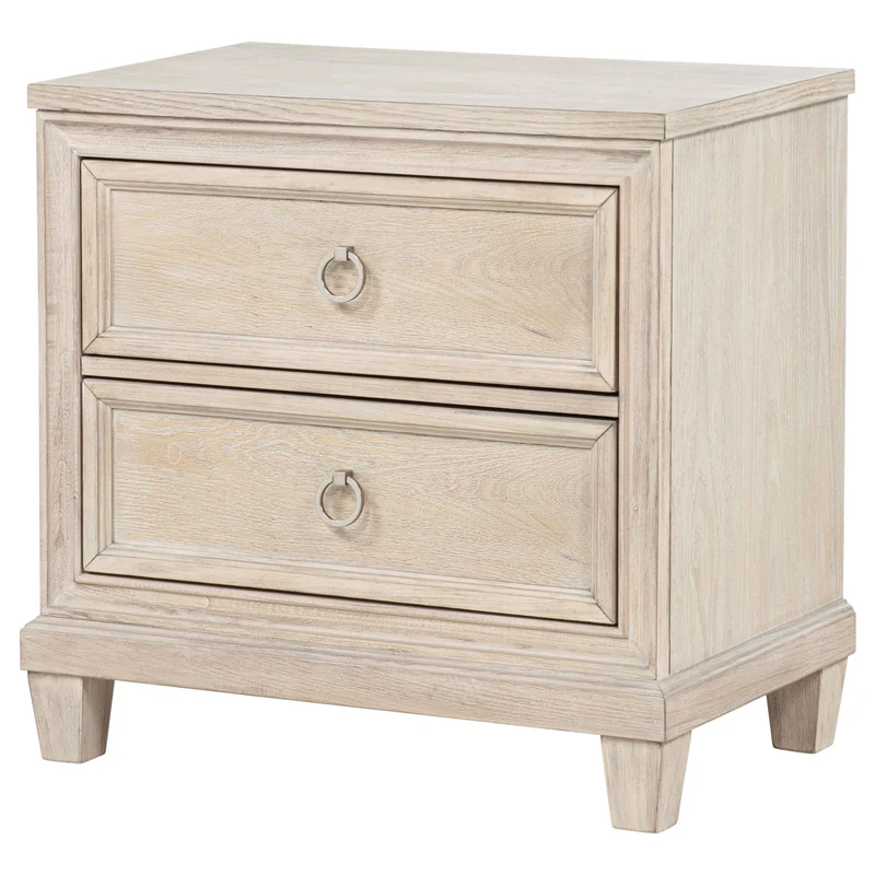Coaster Furniture Pembroke 215922 2-drawer Nightstand Bedside Table - Washed Oak