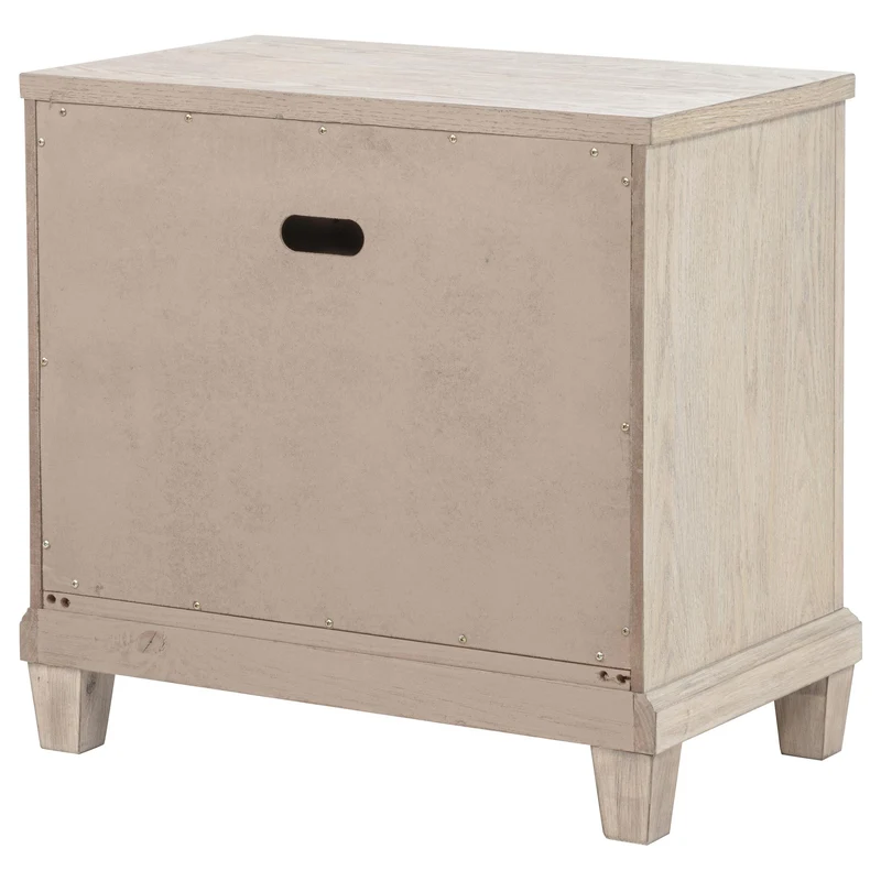 Coaster Furniture Pembroke 215922 2-drawer Nightstand Bedside Table - Washed Oak