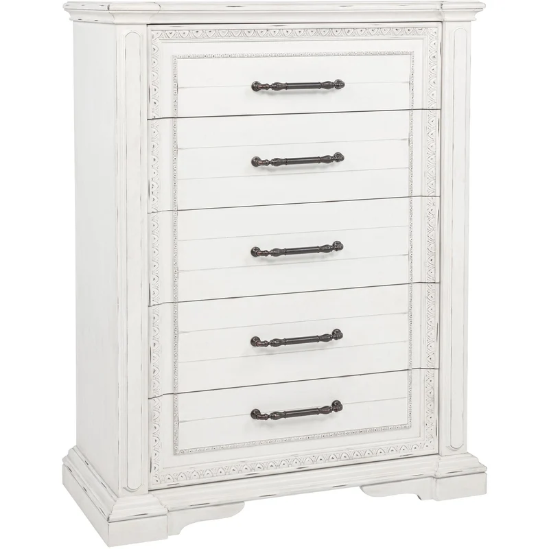 Coaster Furniture McKinney 215875 5-drawer Bedroom Chest - Vintage White