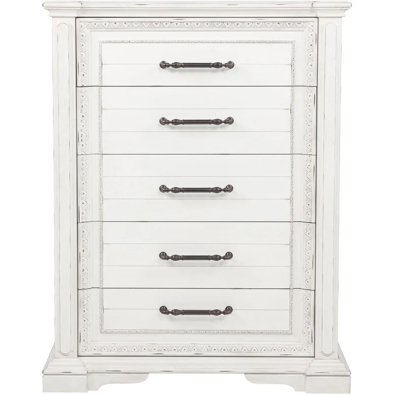 Coaster Furniture McKinney 215875 5-drawer Bedroom Chest - Vintage White