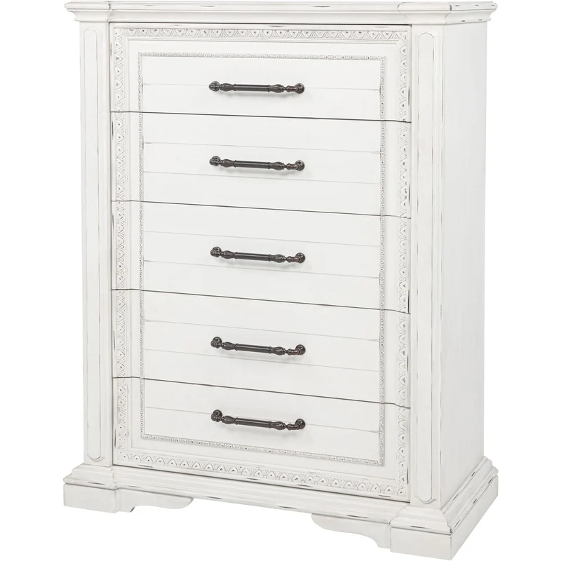Coaster Furniture McKinney 215875 5-drawer Bedroom Chest - Vintage White