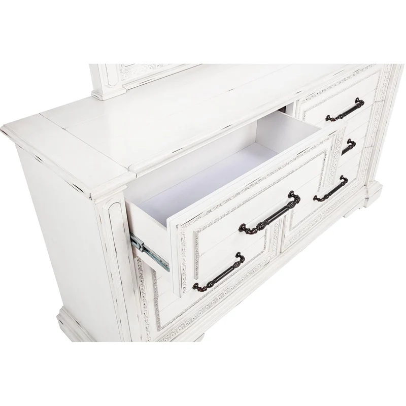 Coaster Furniture McKinney 215873 6-drawer Bedroom Dresser Cabinet - Vintage White