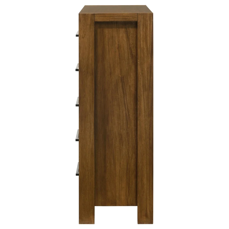 Coaster Furniture Adderley 215855 5-drawer Bedroom Chest - Warm Brown
