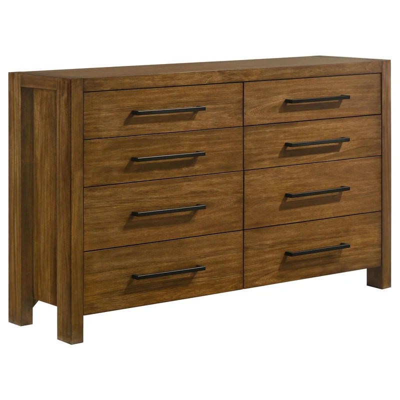 Coaster Furniture Adderley 215853 8-drawer Bedroom Dresser Cabinet - Warm Brown