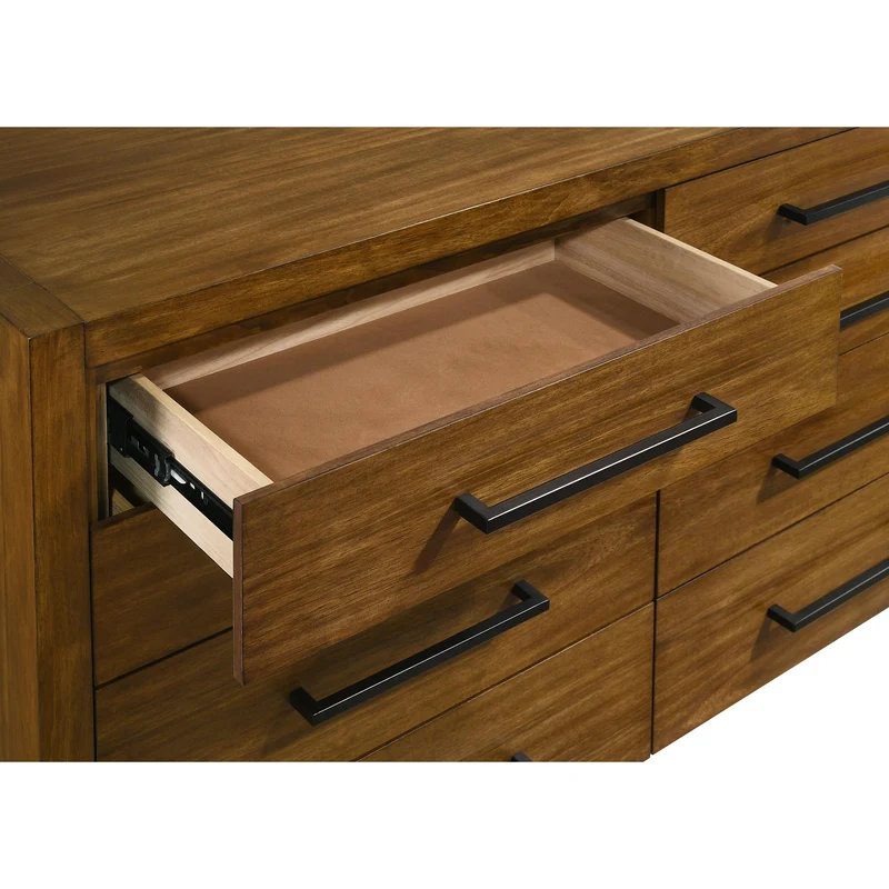 Coaster Furniture Adderley 215853 8-drawer Bedroom Dresser Cabinet - Warm Brown