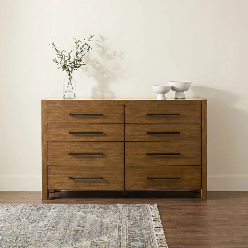 Coaster Furniture Adderley 215853 8-drawer Bedroom Dresser Cabinet - Warm Brown