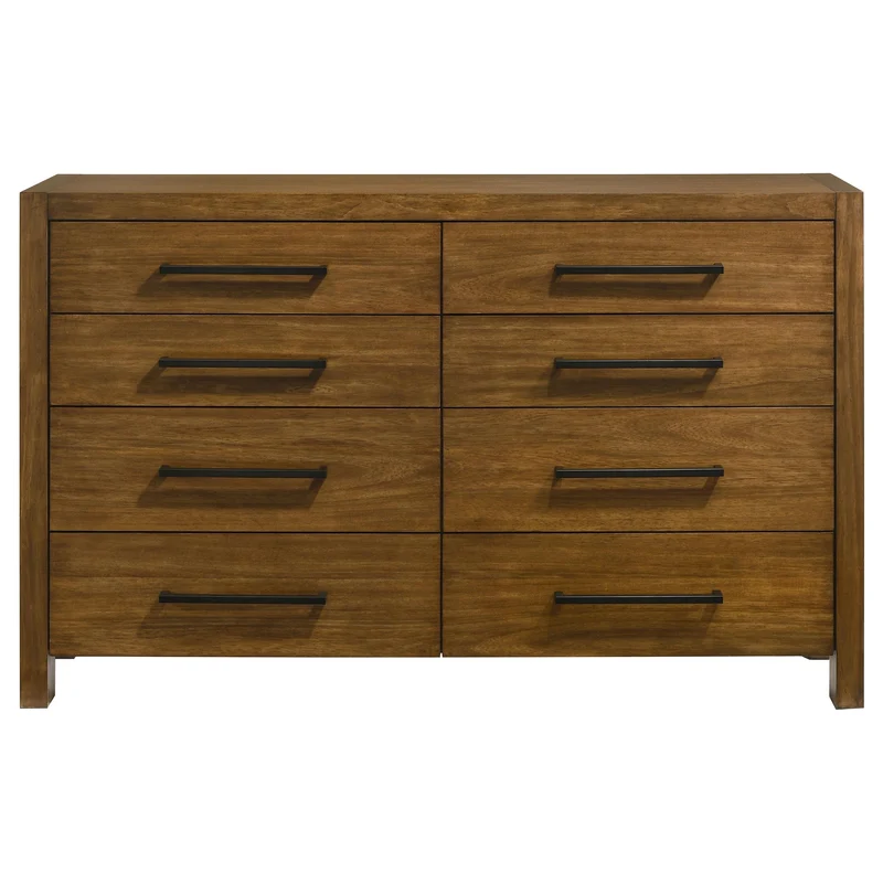 Coaster Furniture Adderley 215853 8-drawer Bedroom Dresser Cabinet - Warm Brown