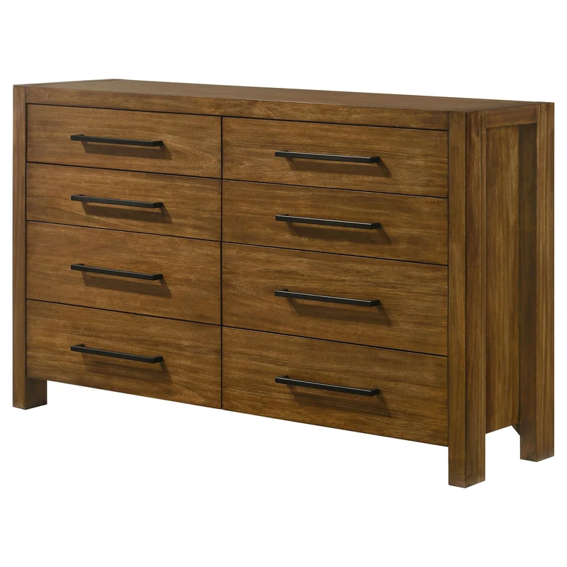 Coaster Furniture Adderley 215853 8-drawer Bedroom Dresser Cabinet - Warm Brown