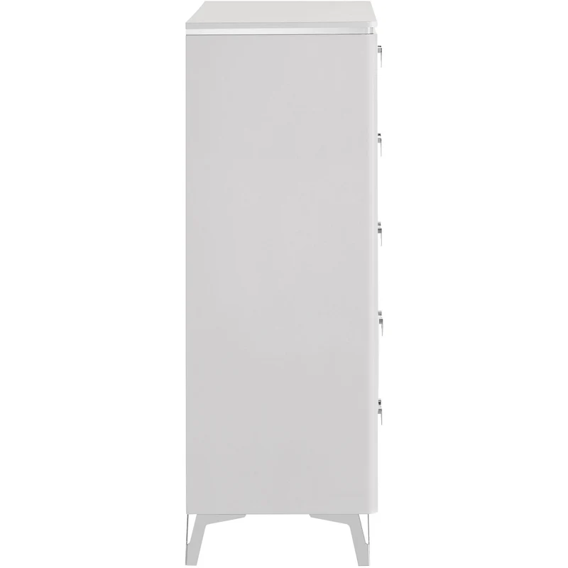 Coaster Furniture Cassia 215795 5-drawer Bedroom Chest - White High Gloss