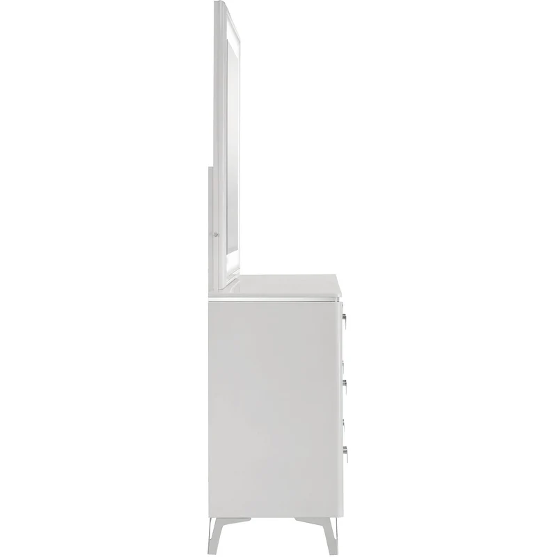 Coaster Furniture Cassia 215793M 6-drawer Dresser Cabinet with Mirror - White High Gloss