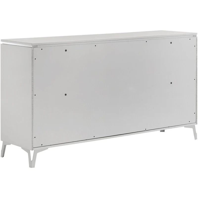 Coaster Furniture Cassia 215793 6-drawer Bedroom Dresser Cabinet - White High Gloss