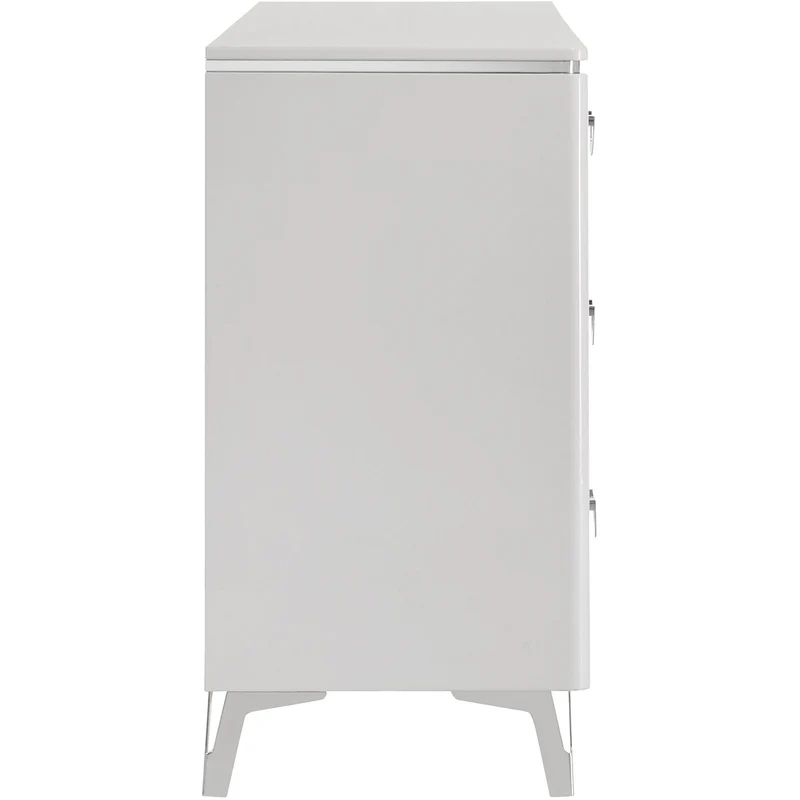 Coaster Furniture Cassia 215793 6-drawer Bedroom Dresser Cabinet - White High Gloss
