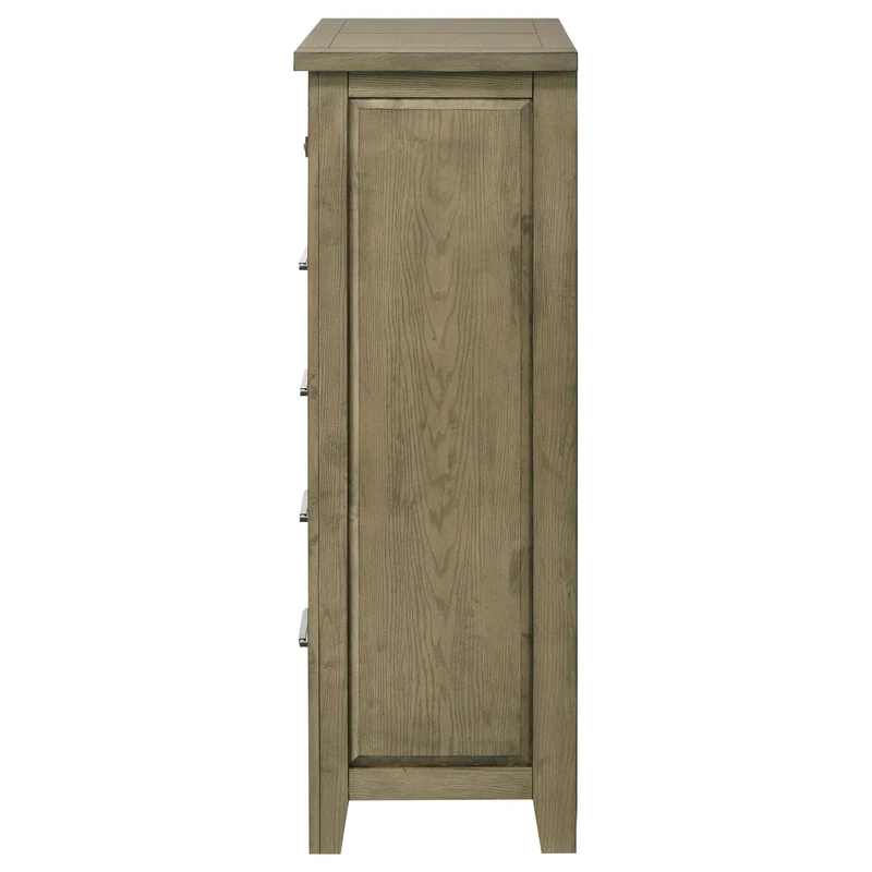 Coaster Furniture Hazlewood 207535 5-drawer Bedroom Chest - Vineyard Oak