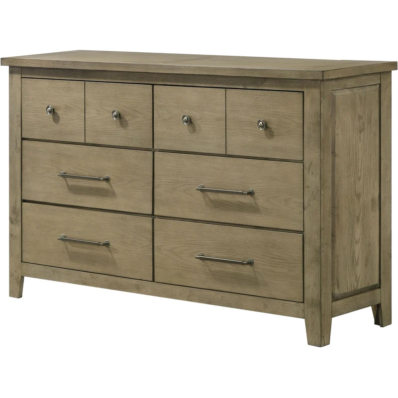 Coaster Furniture Hazlewood 207533 6-drawer Bedroom Dresser Cabinet - Vineyard Oak